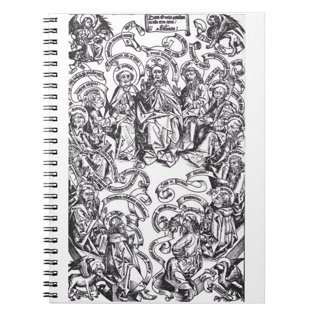 Jesus Christ and 12 Apostles Notebook (Front)