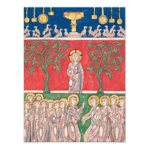 Jesus Christ and 12 Apostles Photo Print