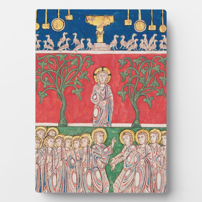 Jesus Christ and 12 Apostles Plaque (Front)