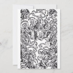 Jesus Christ and 12 Apostles Thank You Card