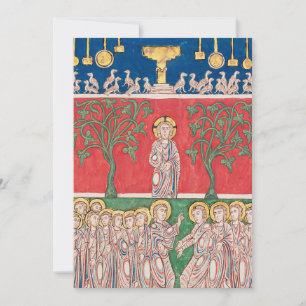 Jesus Christ and 12 Apostles Thank You Card