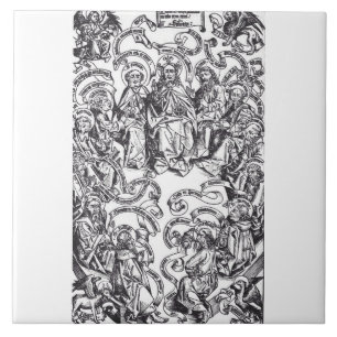 Jesus Christ and 12 Apostles Tile