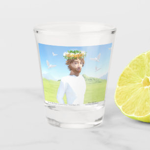 Jesus Christ and the Crowning with Thorns Shot Glass