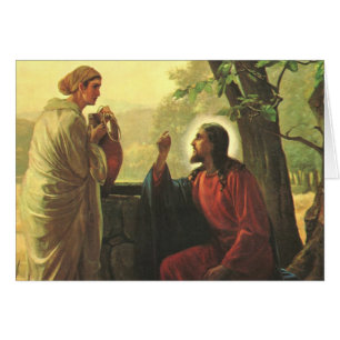 Jesus Christ and the Good Samaritan at the Well