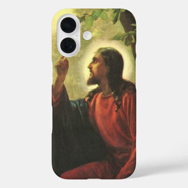 Jesus Christ and the Good Samaritan at the Well Case-Mate iPhone Case (Back)
