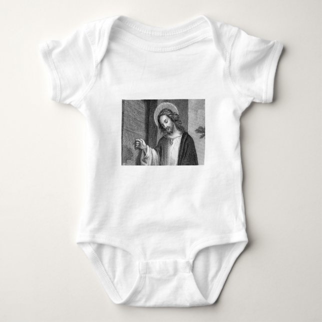 Jesus Christ Baby Bodysuit (Front)
