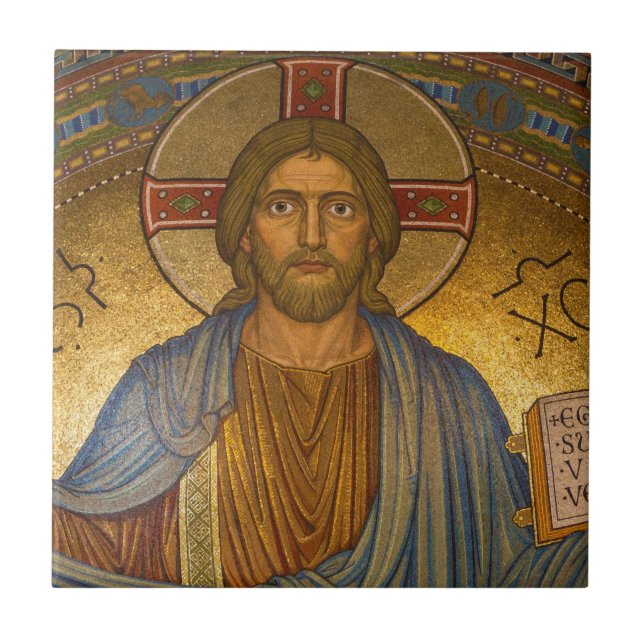 Jesus Christ - Beautiful Christian Artwork Tile (Front)