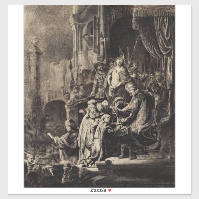 Jesus Christ before Pilate (Sheet)