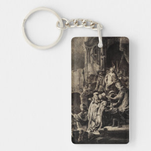 Jesus Christ before Pilate Key Ring