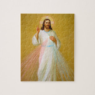 Jesus Christ Blessing Our Lord the Saviour Catholi Jigsaw Puzzle