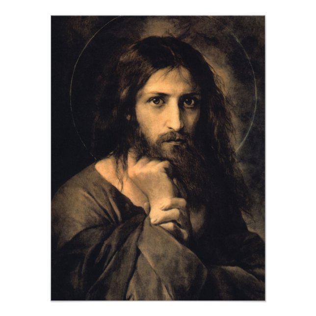Jesus Christ by Georg Cornicelius Photo Print (Front)