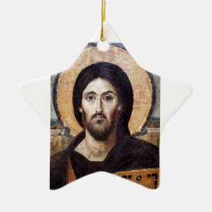 Jesus Christ Ceramic Tree Decoration