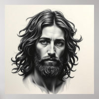 Jesus Christ – Charcoal Art Portrait