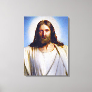 Jesus Christ - Christ the Consolator by C. Bloch Canvas Print