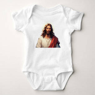 Jesus Christ Christian Baby Body Suit Bodysuit
