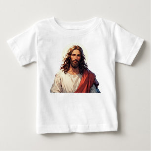 Jesus Christ Christian Baby Tee Shirt