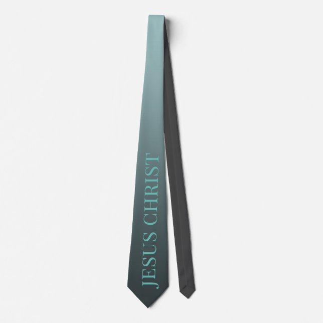Jesus Christ christian community outfit Tie (Front)