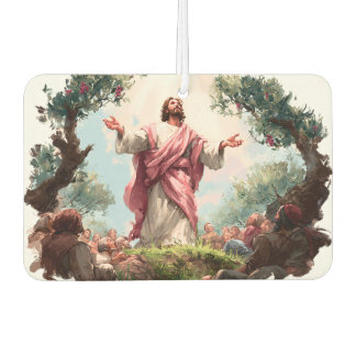 Jesus Christ Christian Faith Bible Air Freshener