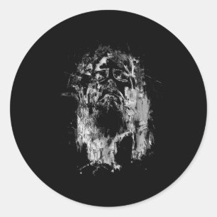 Jesus Christ Christian Faith Classic Round Sticker