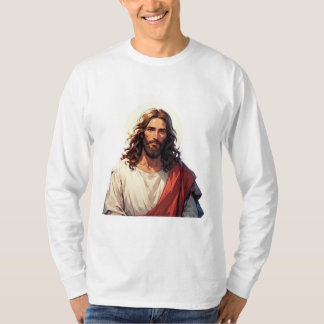 Jesus Christ Christian Men's Long Sleeve Tee