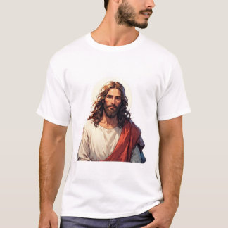 Jesus Christ Christian Men's Tee Shirt