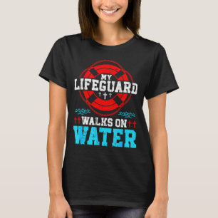 Jesus Christ Christian My Walks On Water  T-Shirt