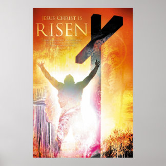 JESUS CHRIST Christian, religious, bible verse art Poster