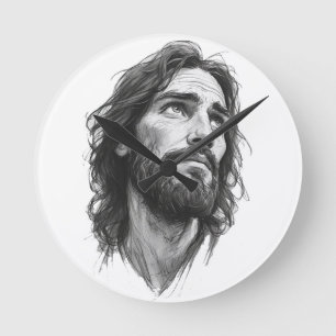 Jesus Christ Christian Wall Clock