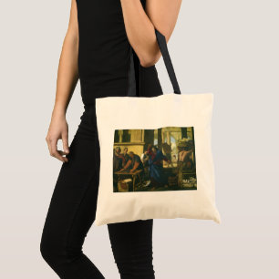 Jesus Christ Cleansing of the Temple Tote Bag