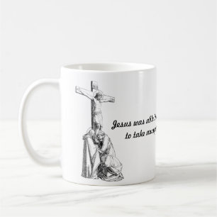 Jesus Christ cross lamb of God Quote Coffee Mug