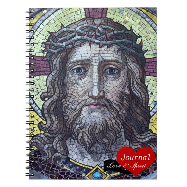 Jesus Christ, Crowned King Mosaic No.2 (Notebook) Notebook (Front)
