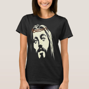 Jesus Christ Crucifix Crucified Easter Crown Thorn T-Shirt