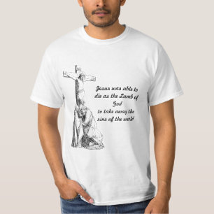  Jesus Christ Crucifixion cross Bible Quotes T-Shirt