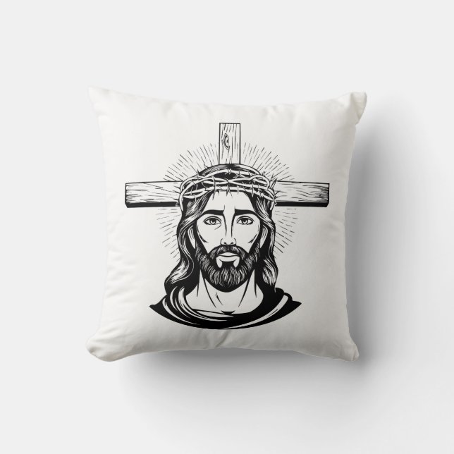 Jesus Christ Cushion (Front)