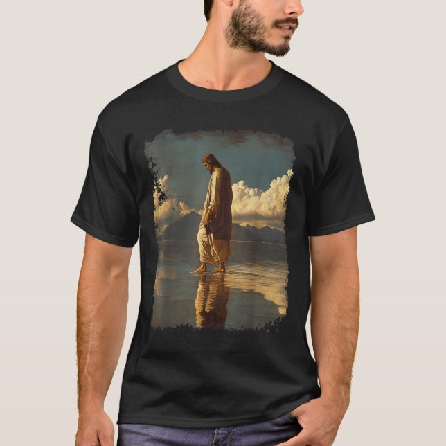 Jesus Christ Design  T-Shirt (Front)