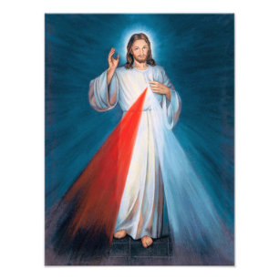 Jesus Christ Divine Mercy Sacred Heart of Jesus Photo Print