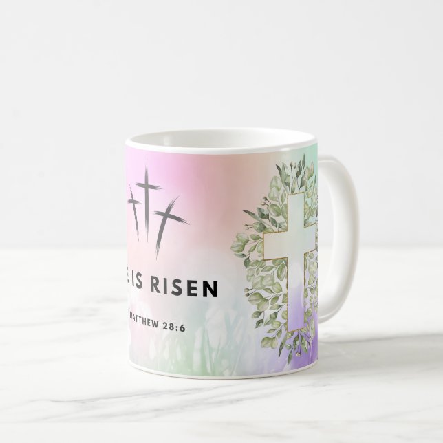 Jesus Christ Easter Coffee Mug Sublimation (Front Right)