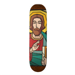 Jesus Christ Gifts Skateboard