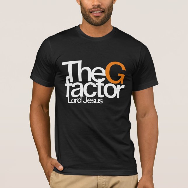 Jesus Christ, God with us T-Shirt (Front)