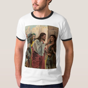Jesus Christ healing the blind man T-Shirt