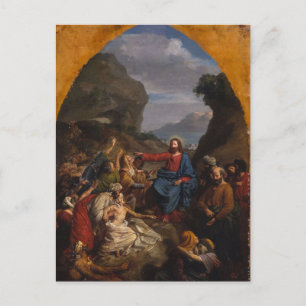 Jesus Christ Healing the Sick by Granger Postcard