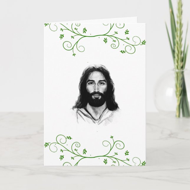Jesus Christ Holiday Card (Front)