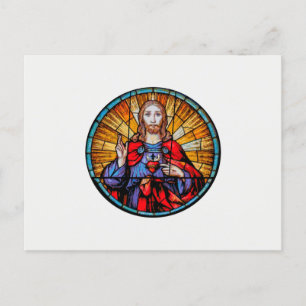 Jesus Christ Holiday Postcard