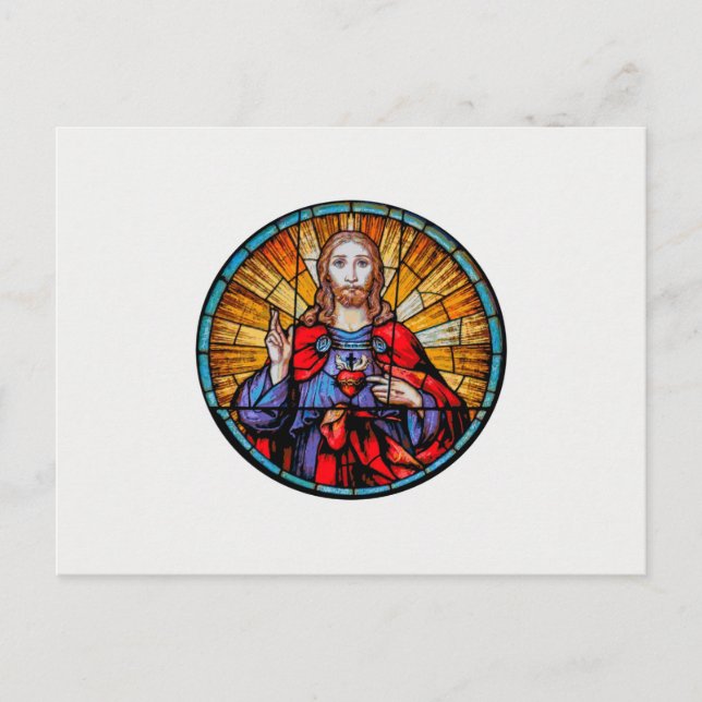 Jesus Christ Holiday Postcard (Front)