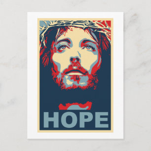 Jesus Christ Hope Postcard