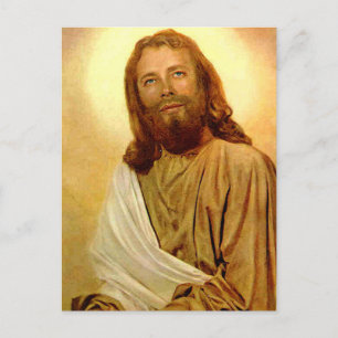 Jesus Christ I Am The Way Postcard