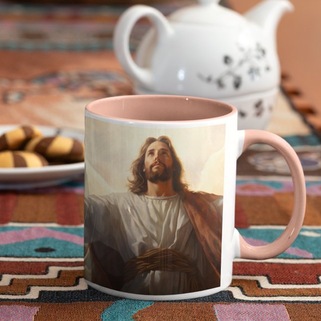 Jesus Christ in Clouds version 3 Coffee Mug (Jesus Christ in Clouds version 3 Coffee Mug
)