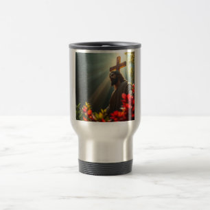 Jesus Christ in the Garden Travel Mug