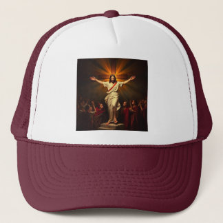 Jesus Christ is Risen Trucker Hat