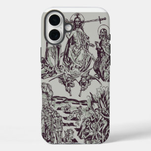 Jesus Christ is the judge of the universe iPhone 16 Plus Case